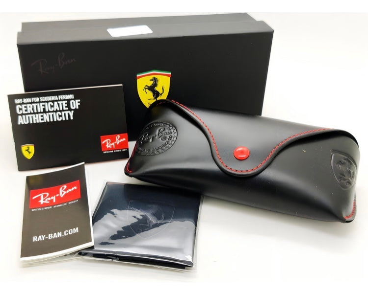 RAYBAN FERRARI MARCO DORADO+LENTE VERDE