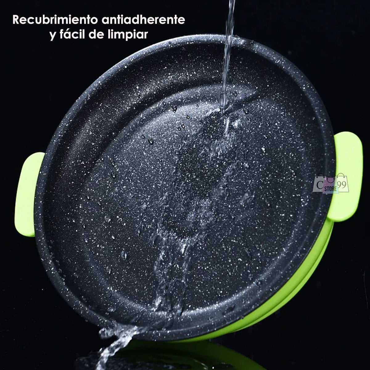 Sartén eléctrica multifuncional Parrilla